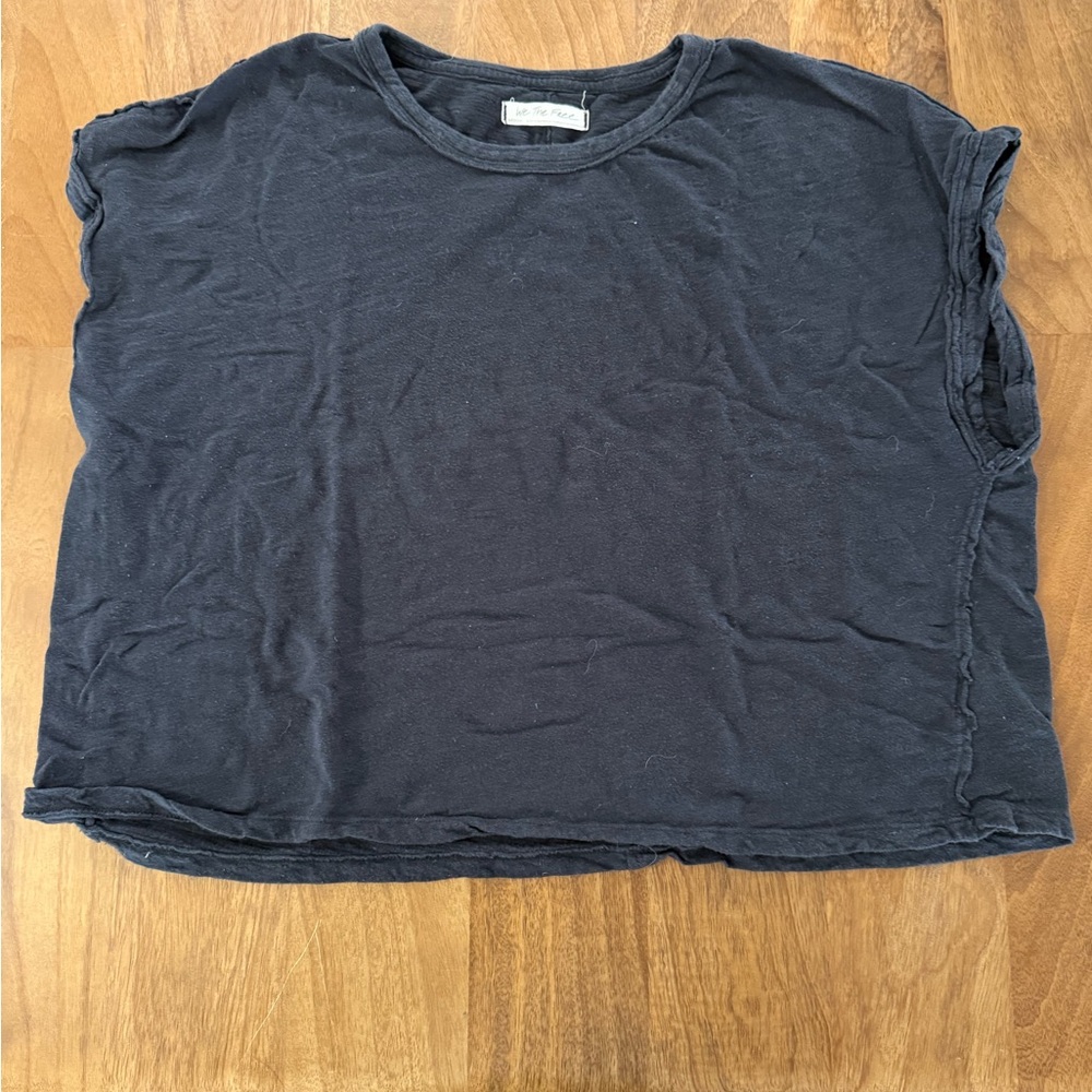 We The Free Black Sleeveless TShirt